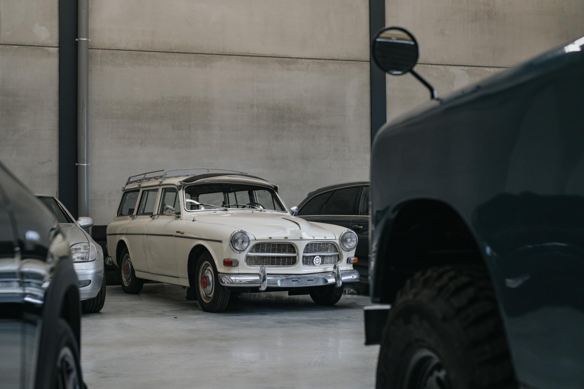 Klassieke Volvo Break Showroom Auto Import Belgie